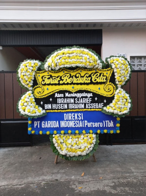 Papan Bunga Duka di Tegal S Mandala Ii