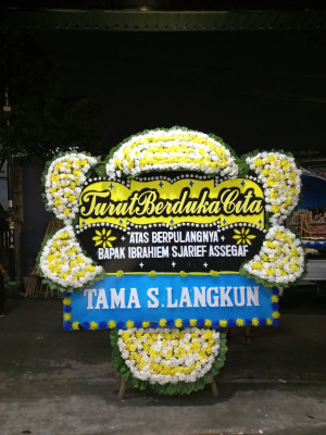 Papan Bunga Duka di Tegal S Mandala Ii