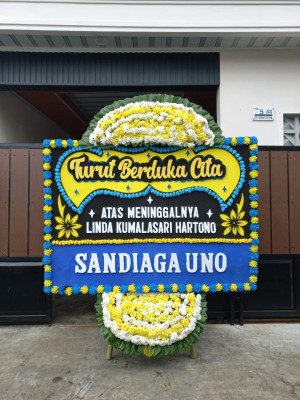 Papan Bunga Duka di Tegal S Mandala Ii
